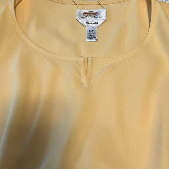 New Talbots pure silk blouse - Picture 5 of 7